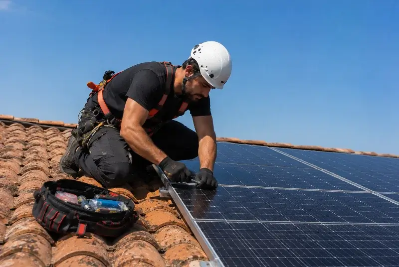 Maintenance et monitoring de panneaux solaires à Modène