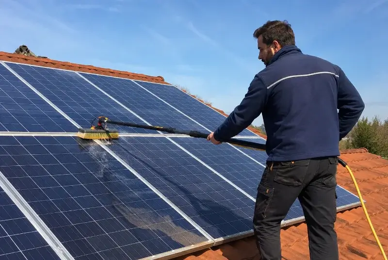Nettoyage et entretien de panneaux solaires à Modène